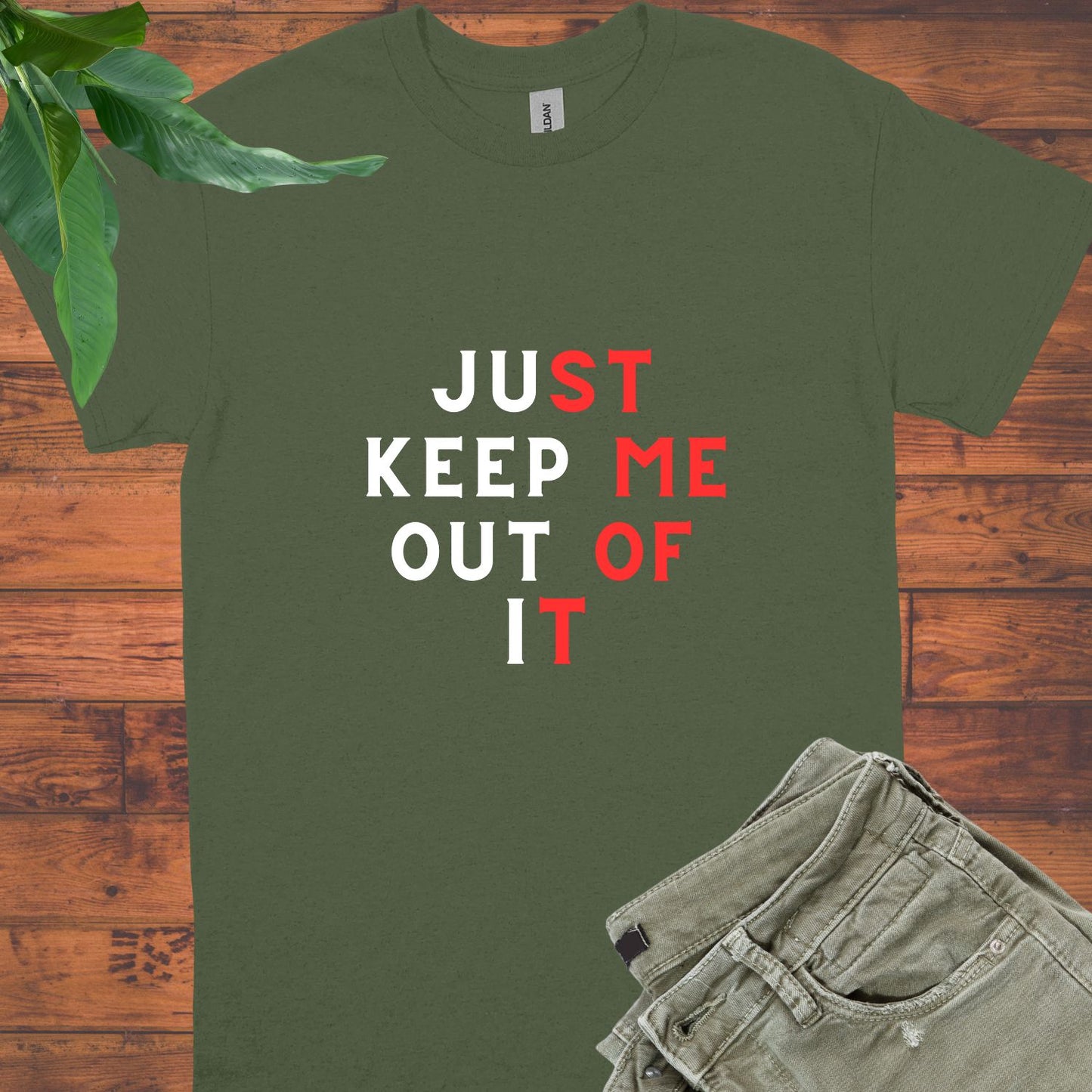 Keep Me Out of It Unisex tee || Happiness and Music Merch