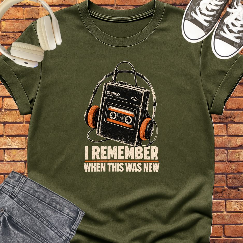 I remember classic tee || Happiness and Music Merch