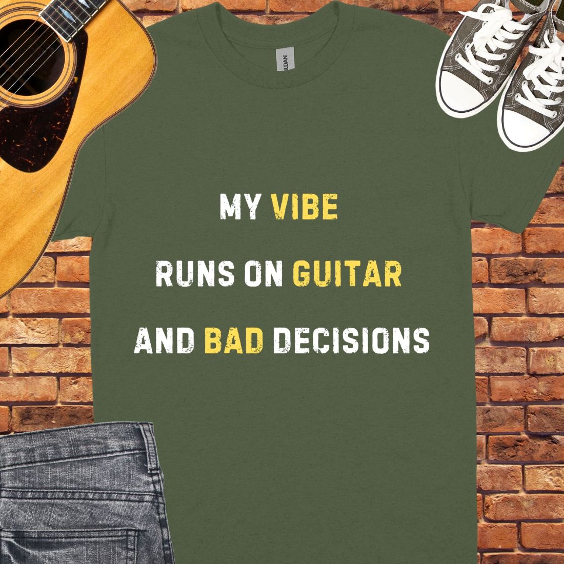 My VIbe Unisex Tee || Happiness and Music Merch