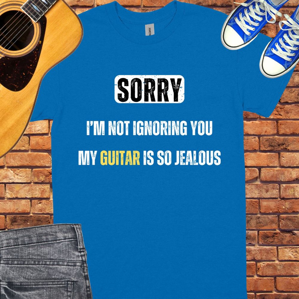 Sorry I’m not ignoring you Unisex tee || Happiness and Music Merch