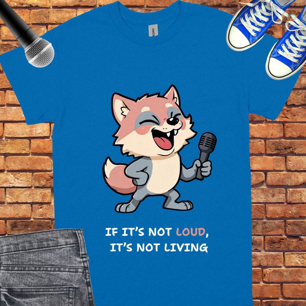 if it's not loud Unisex tee || Happiness and Music Merch