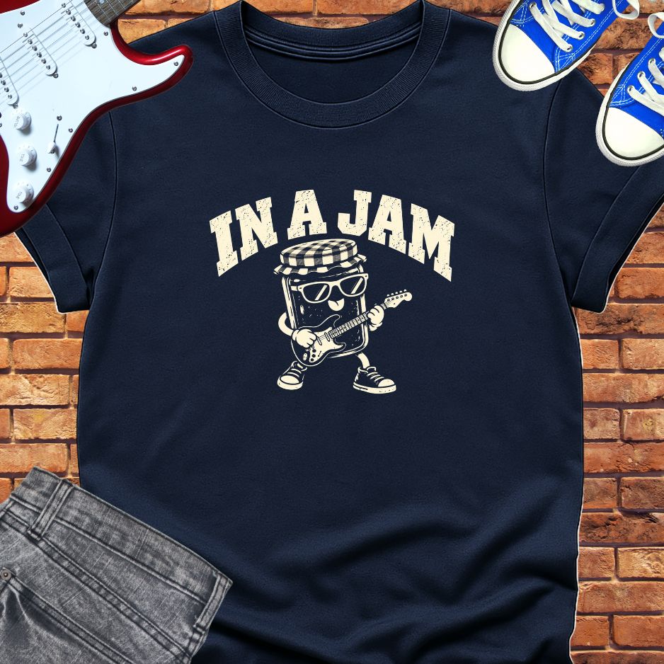 In a Jam Classic tee || Happiness and Music Merch