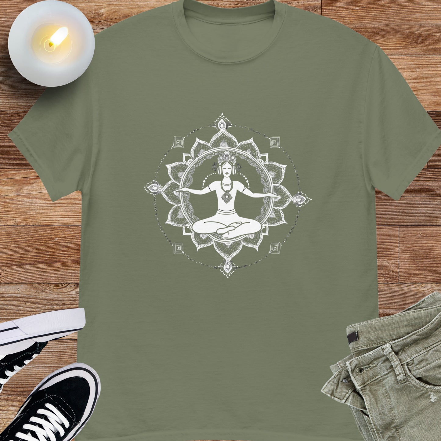 Listening is Meditation Unisex tee || Happiness and Music Merch