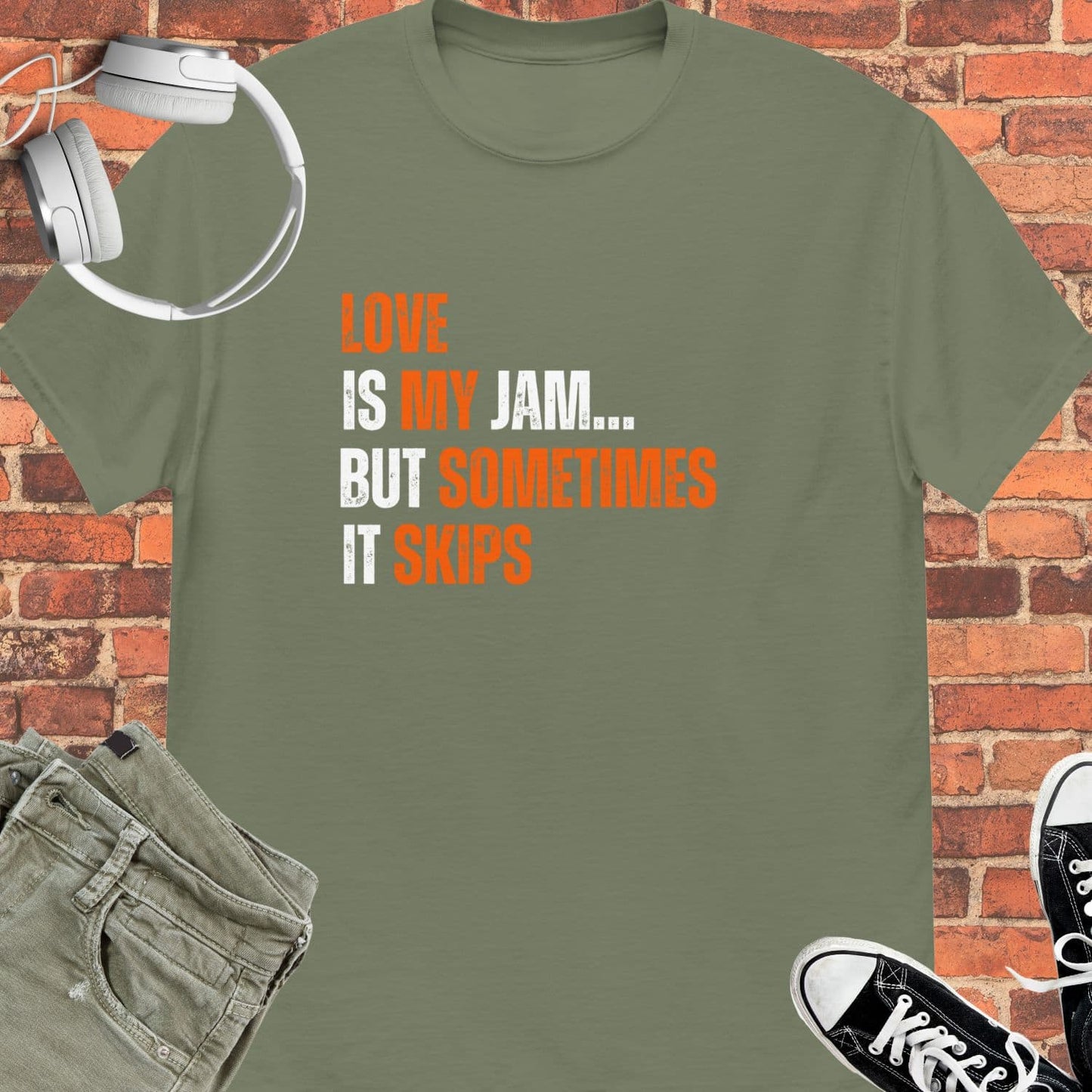 Love is My Jam Unisex tee || Happiness and Music Merch