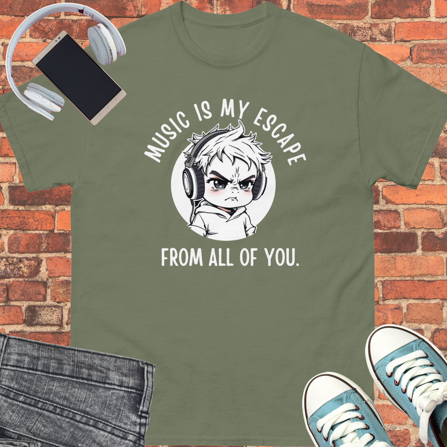 Music is My Escape || Happiness and Music Merch