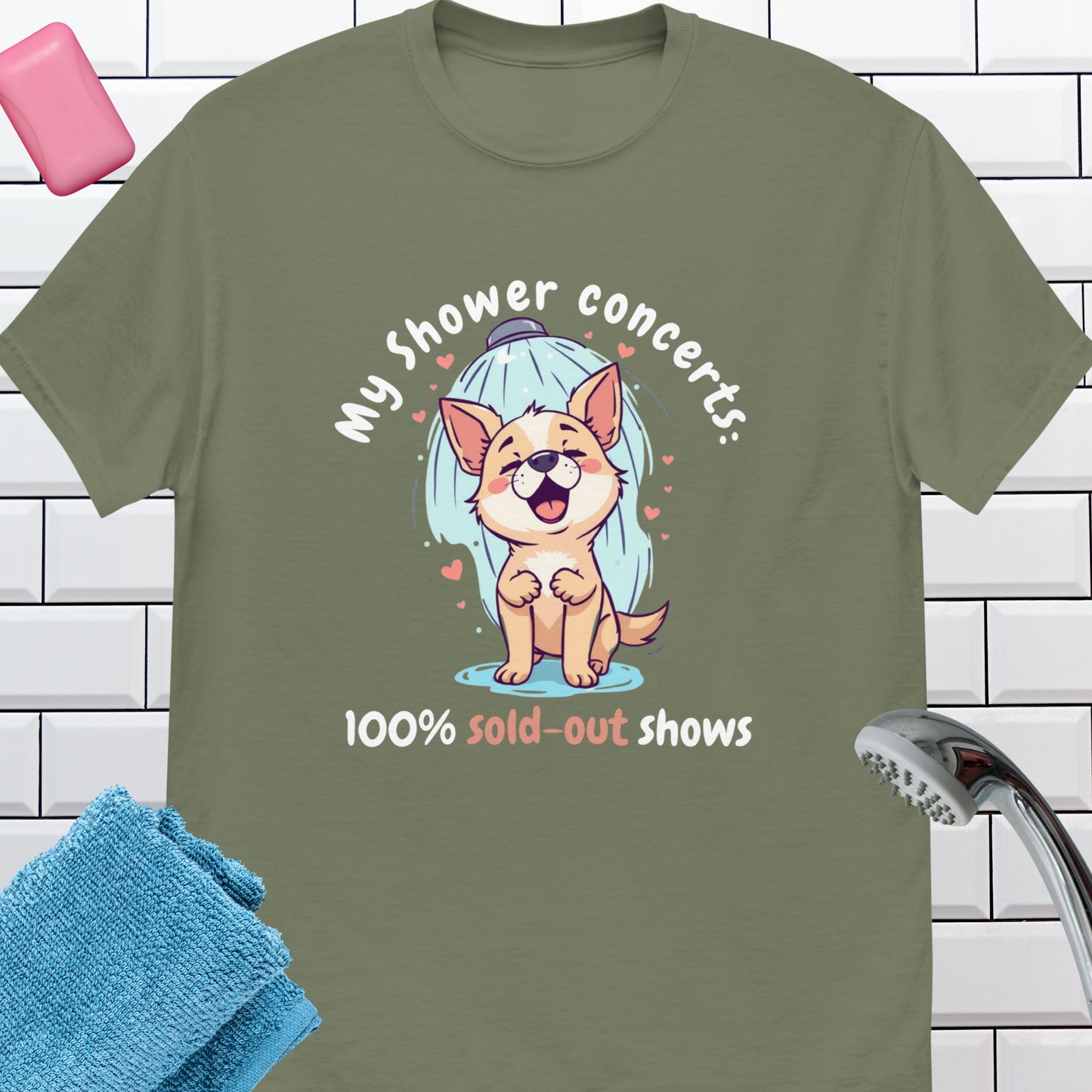 My Shower Concerts Unisex tee 2 || Happiness and Music Merch