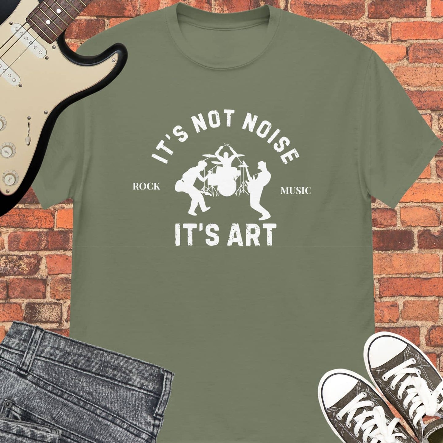 It's not Noise Unisex tee || Happiness and Music Merch