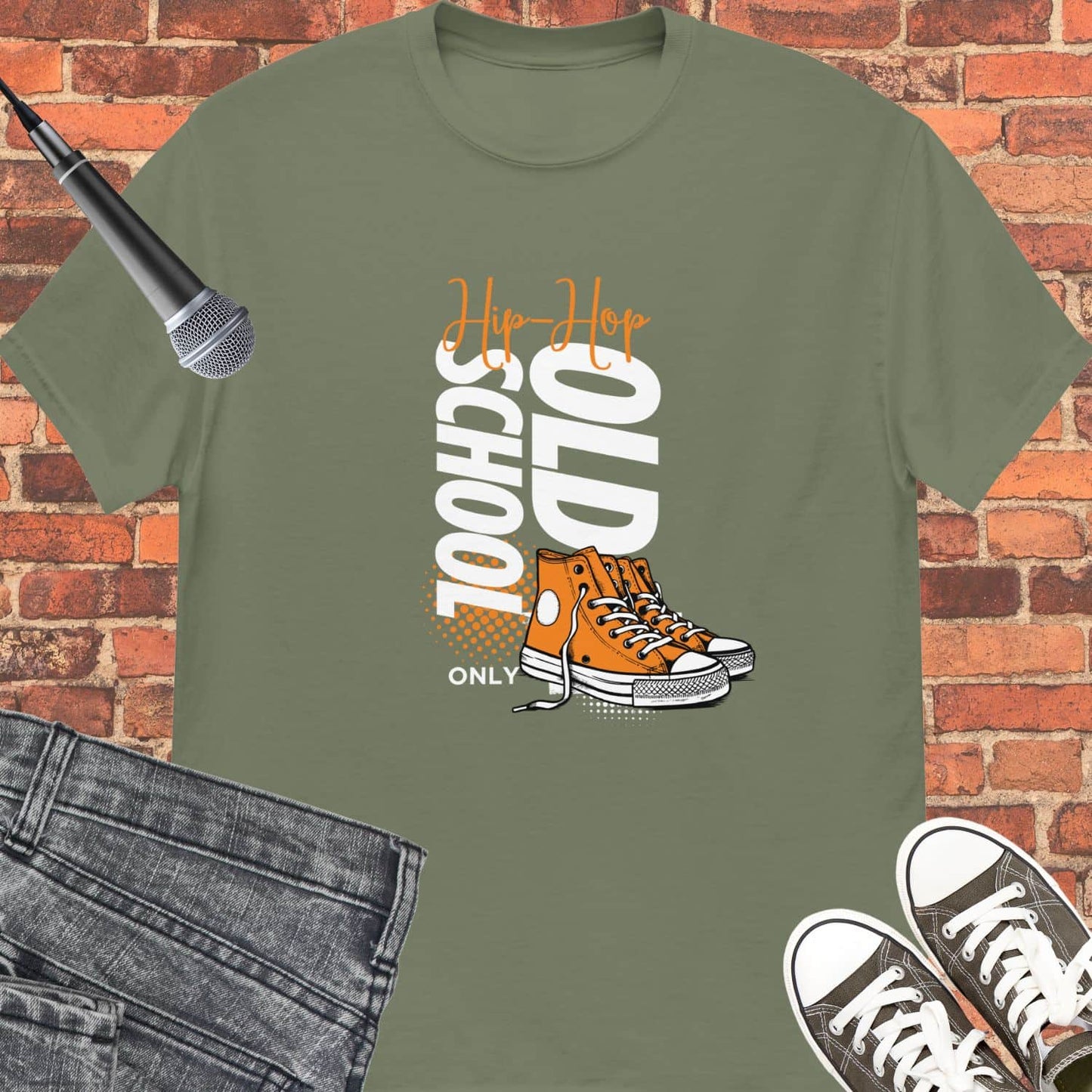 Old School Hip Hop Unisex tee || Happiness and Music Merch