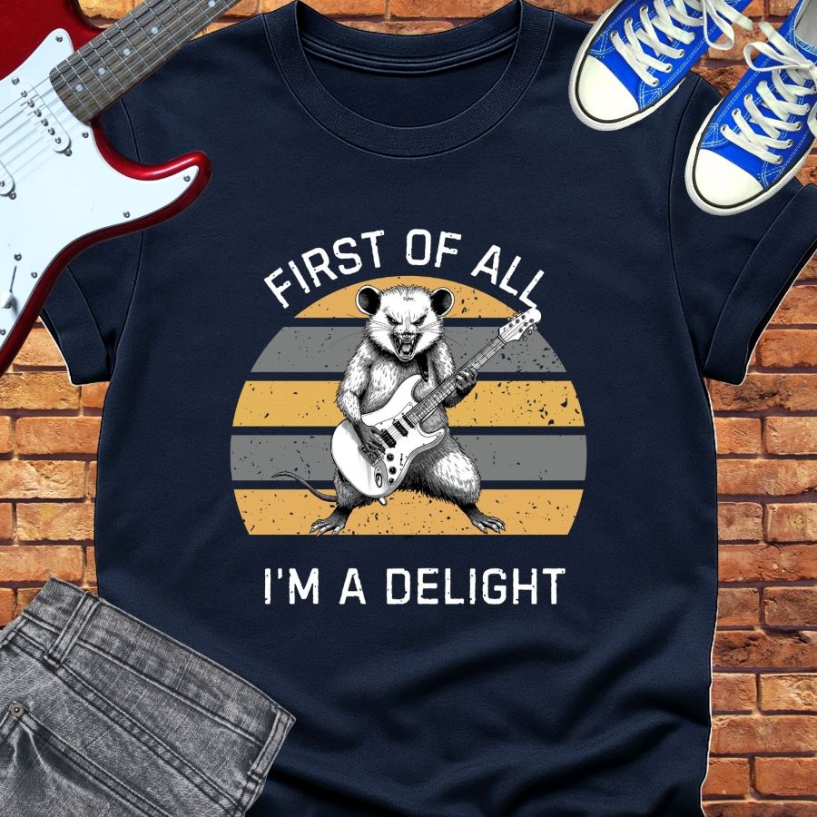 i'm a Delight tee || Happiness and Music Merch