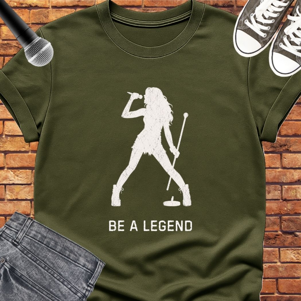 Be a Legend tee || Happiness and Music Merch