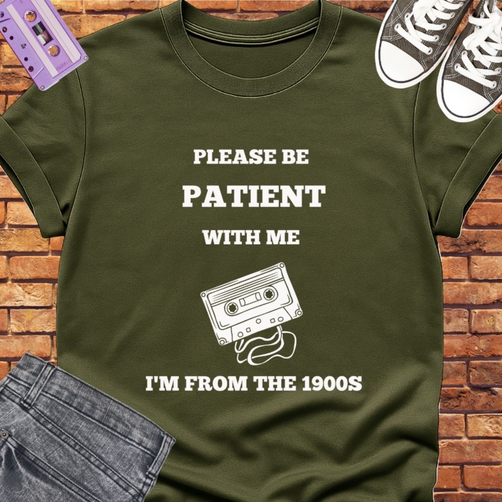 Be Patient tee || Happiness and Music Merch