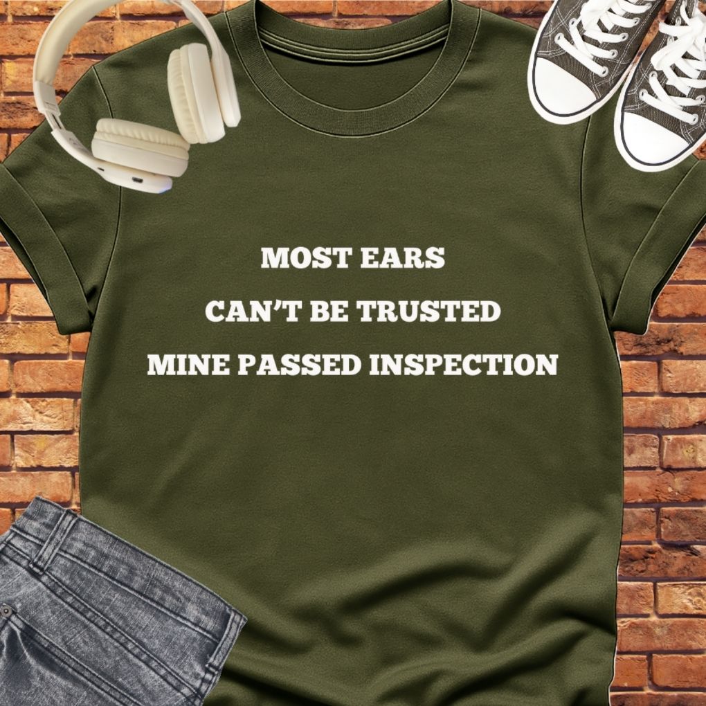 Ear Inspection tee || Happiness and Music Merch