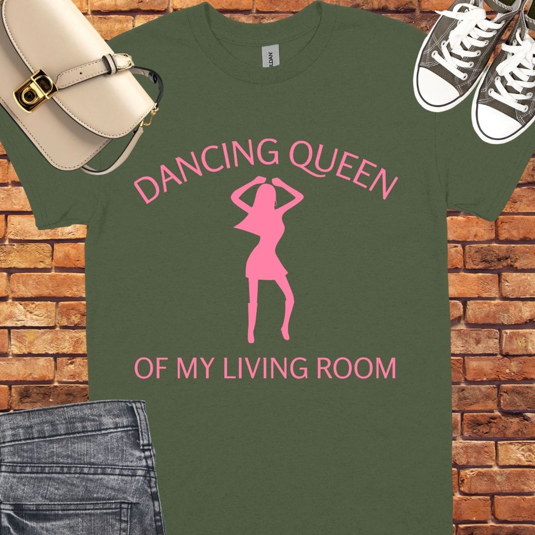 Dancing queen of my living room || Happiness and Music Merch