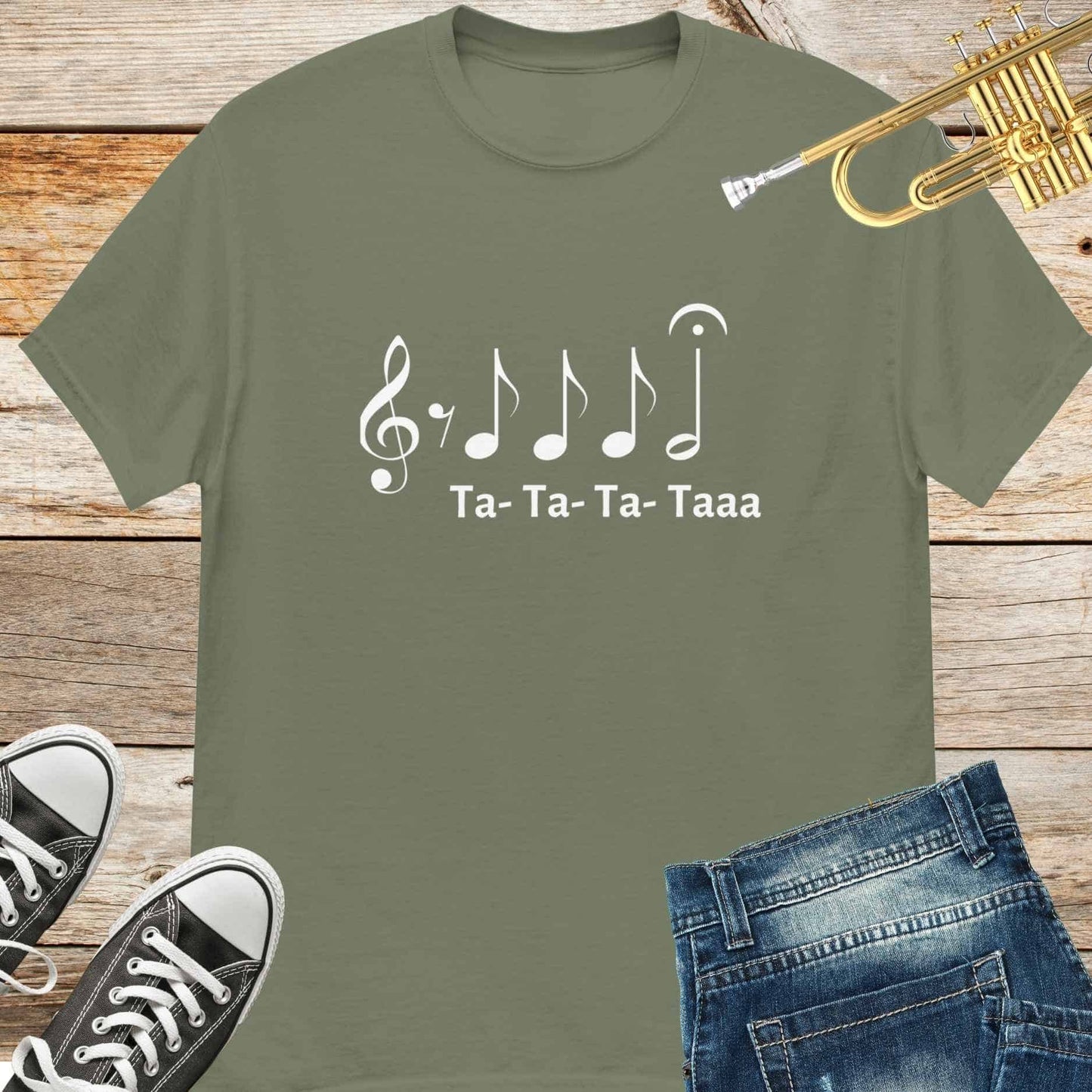 Beethoven 5th Unisex tee || Happiness and Music Merch