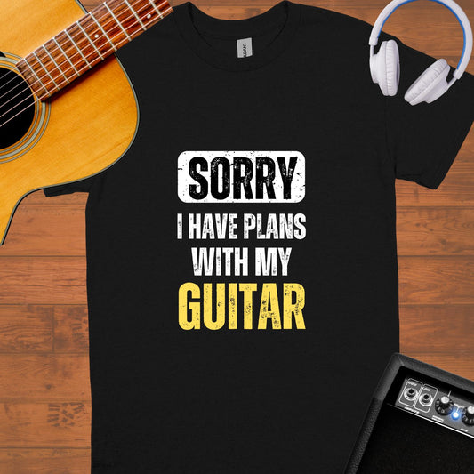 Sorry, i have plans Unisex  tee || Happiness and Music Merch