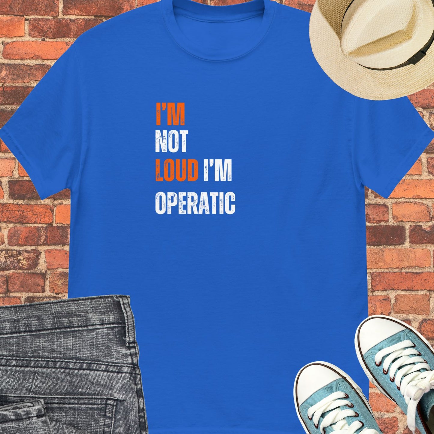 I'm not loud Unisex tee | Happiness and Music Merch