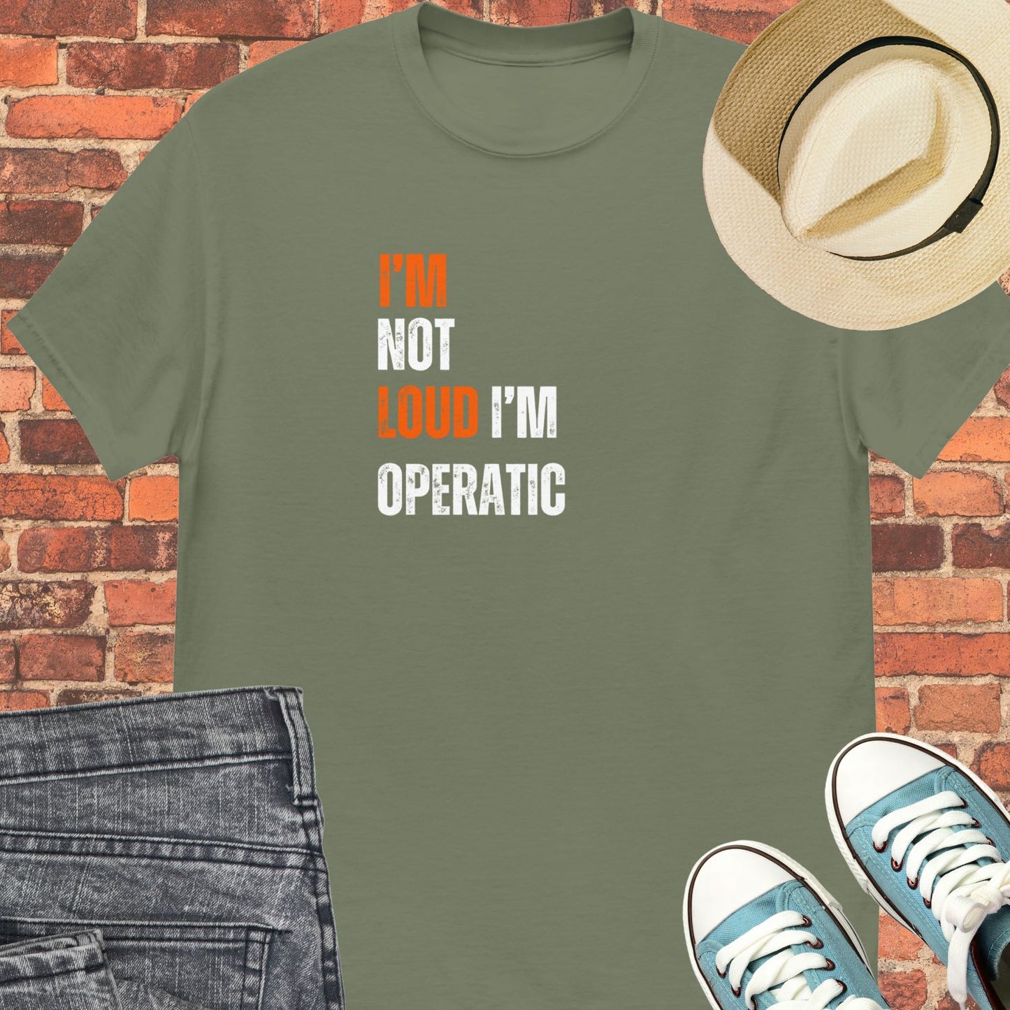 I'm not loud Unisex tee | Happiness and Music Merch