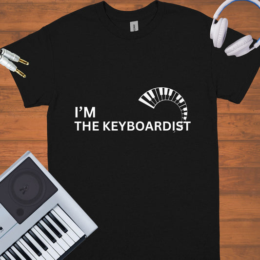 I'm the Keyboardist Unisex classic tee || Happiness and Music Merch