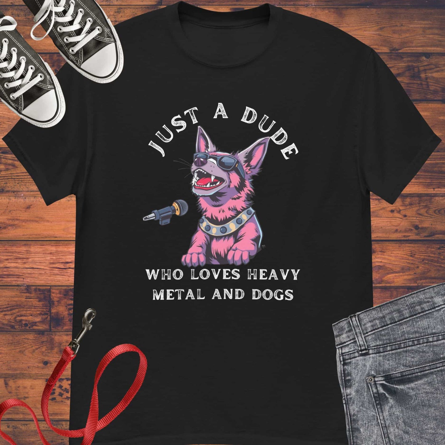 Just a dude Unisex tee || Happiness and Music Merch