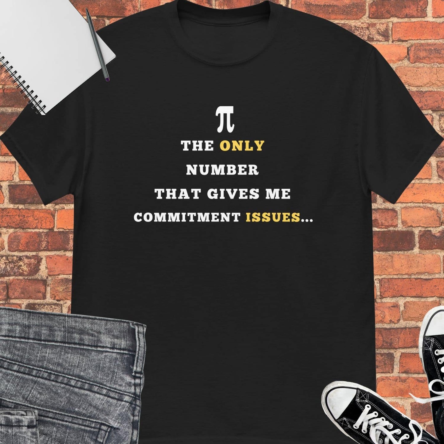 Pi the Only Number Unisex tee || Happiness and Music Merch