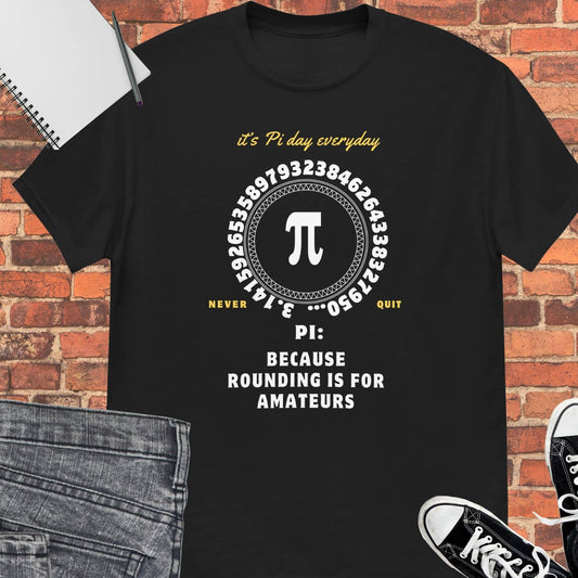 Pi Day Every Day Unisex tee || Happiness and Music Merch