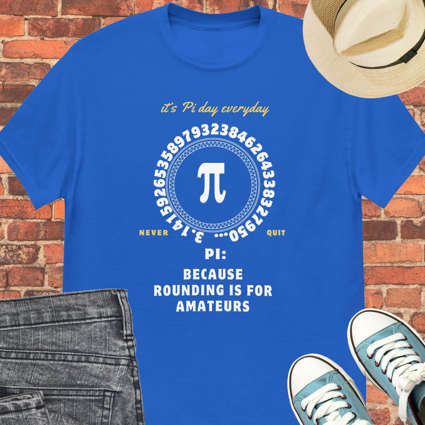 Pi Day Every Day Unisex tee || Happiness and Music Merch