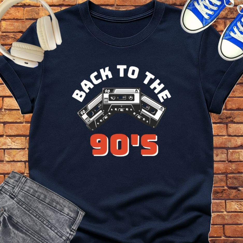 Back to the 90s tee 2 || Happiness and Music Merch