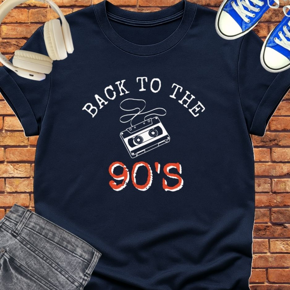 Back to the 90s tee 3 || Happiness and Music Merch