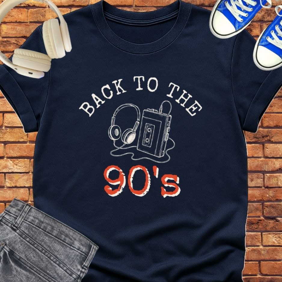 Back to the 90s tee 4 || Happiness and Music Merch