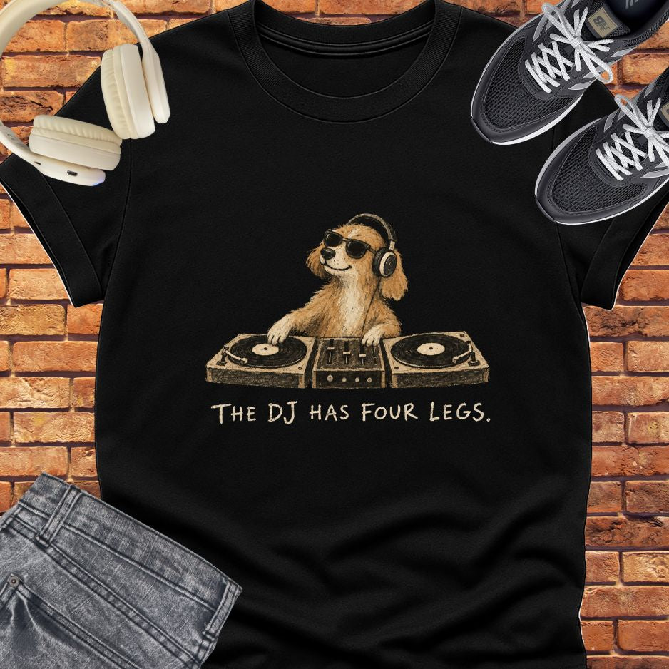 he's not barking tee || Happiness and Music Merch