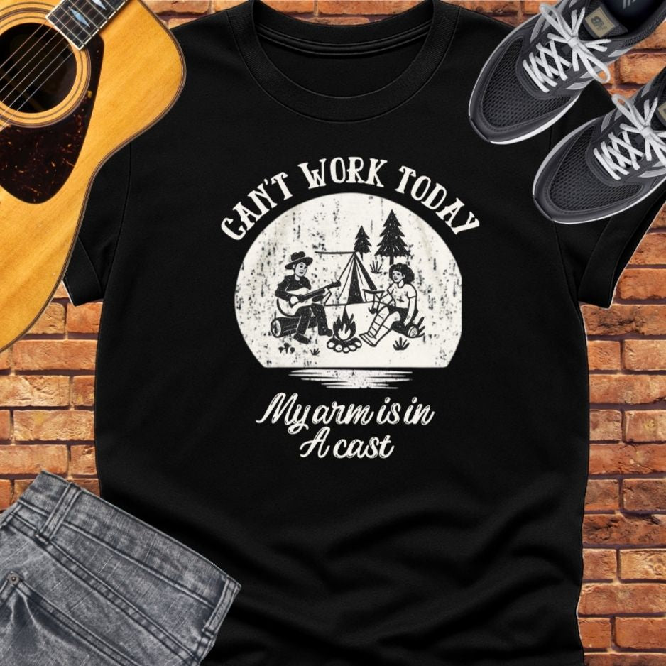 can't work today tee 1 || Happiness and Music Merch