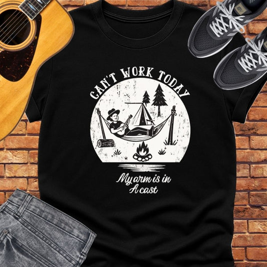 can't work today tee 3 || Happiness and Music Merch
