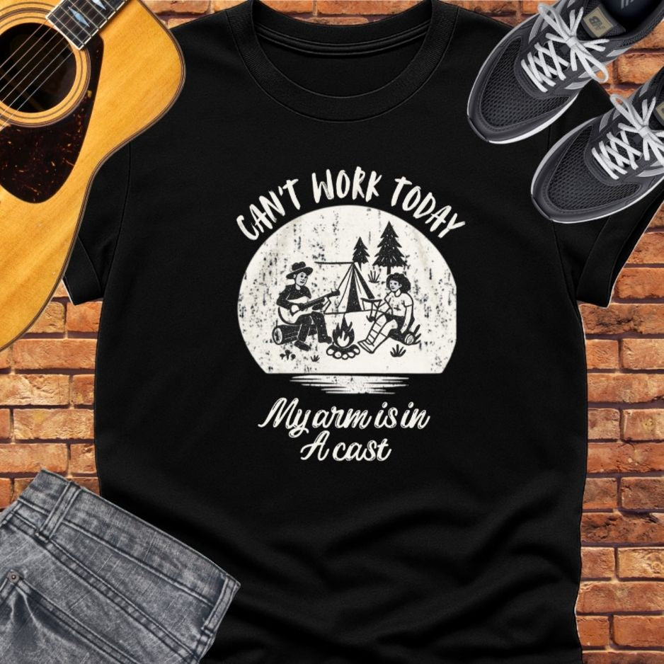 can't work today tee 4 || Happiness and Music Merch
