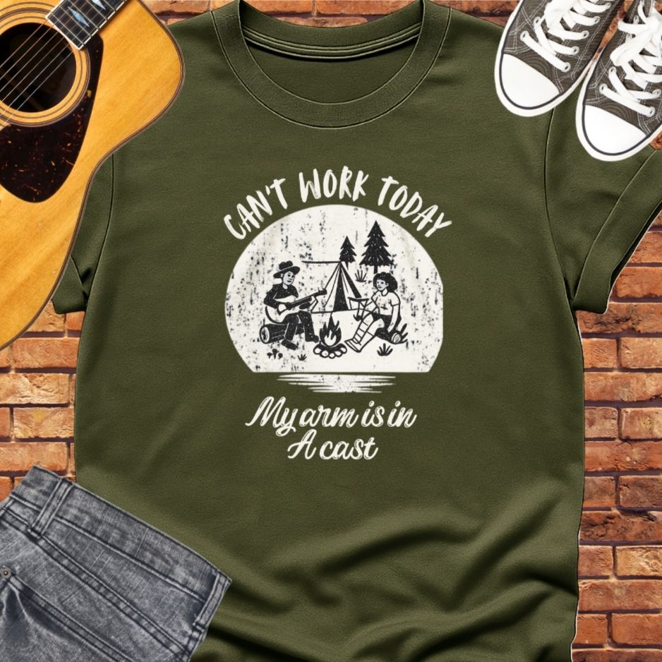 can't work today tee 4 || Happiness and Music Merch