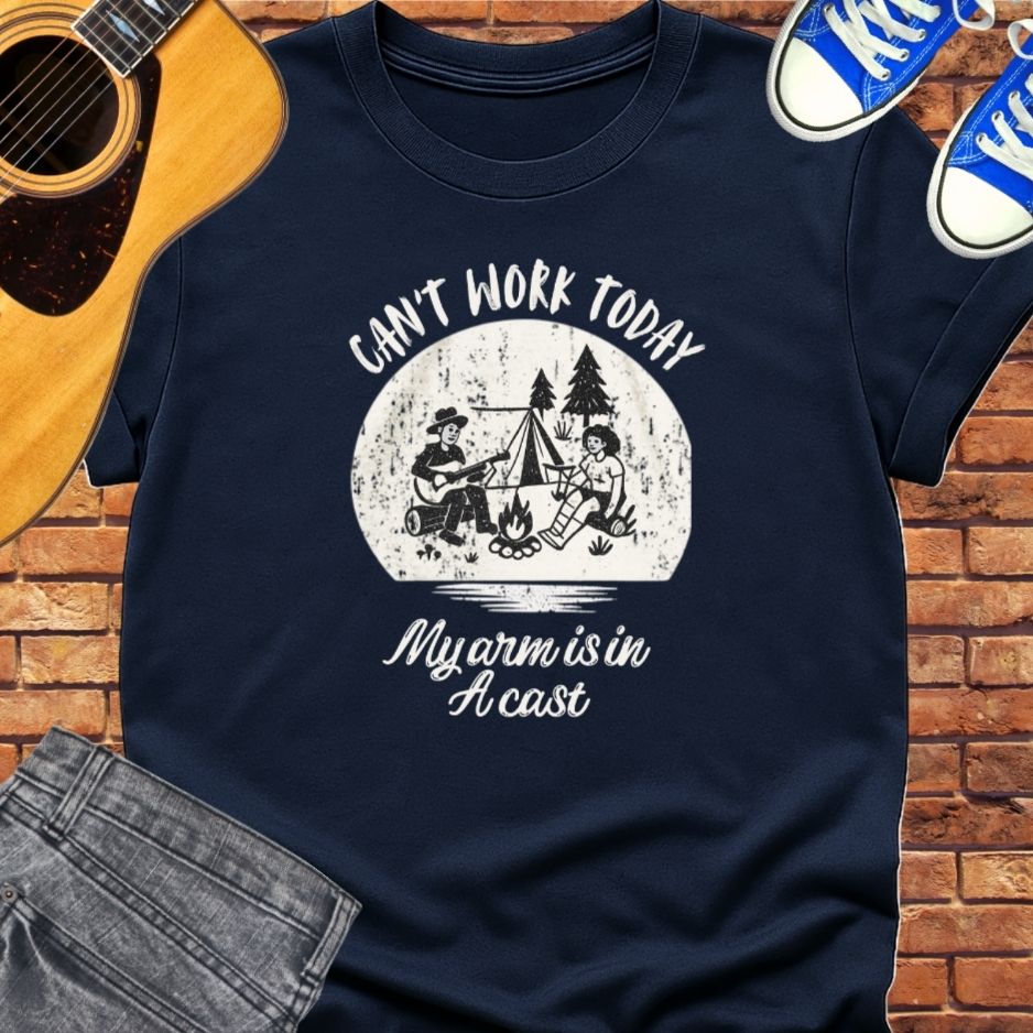can't work today tee 4 || Happiness and Music Merch
