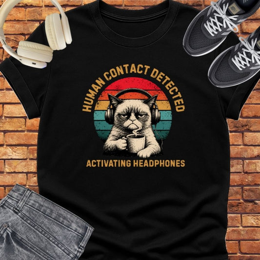 contact detected tee 1 || Happiness and Music Merch