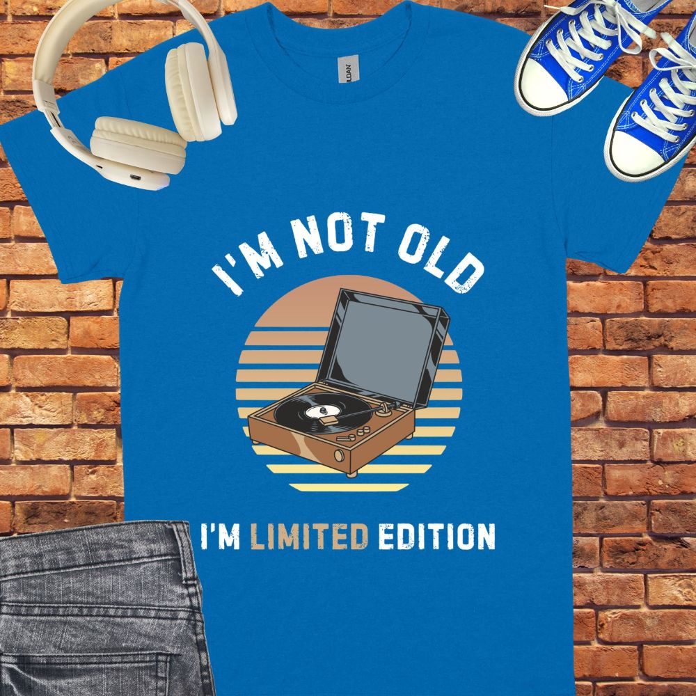 I'm not old unisex  tee || Happiness and Music Merch