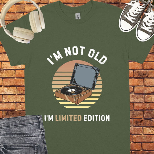I'm not old unisex  tee || Happiness and Music Merch