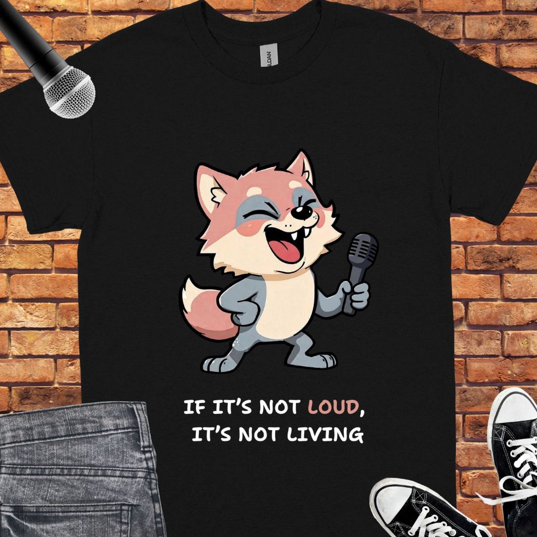 if it's not loud Unisex  tee || Happiness and Music Merch
