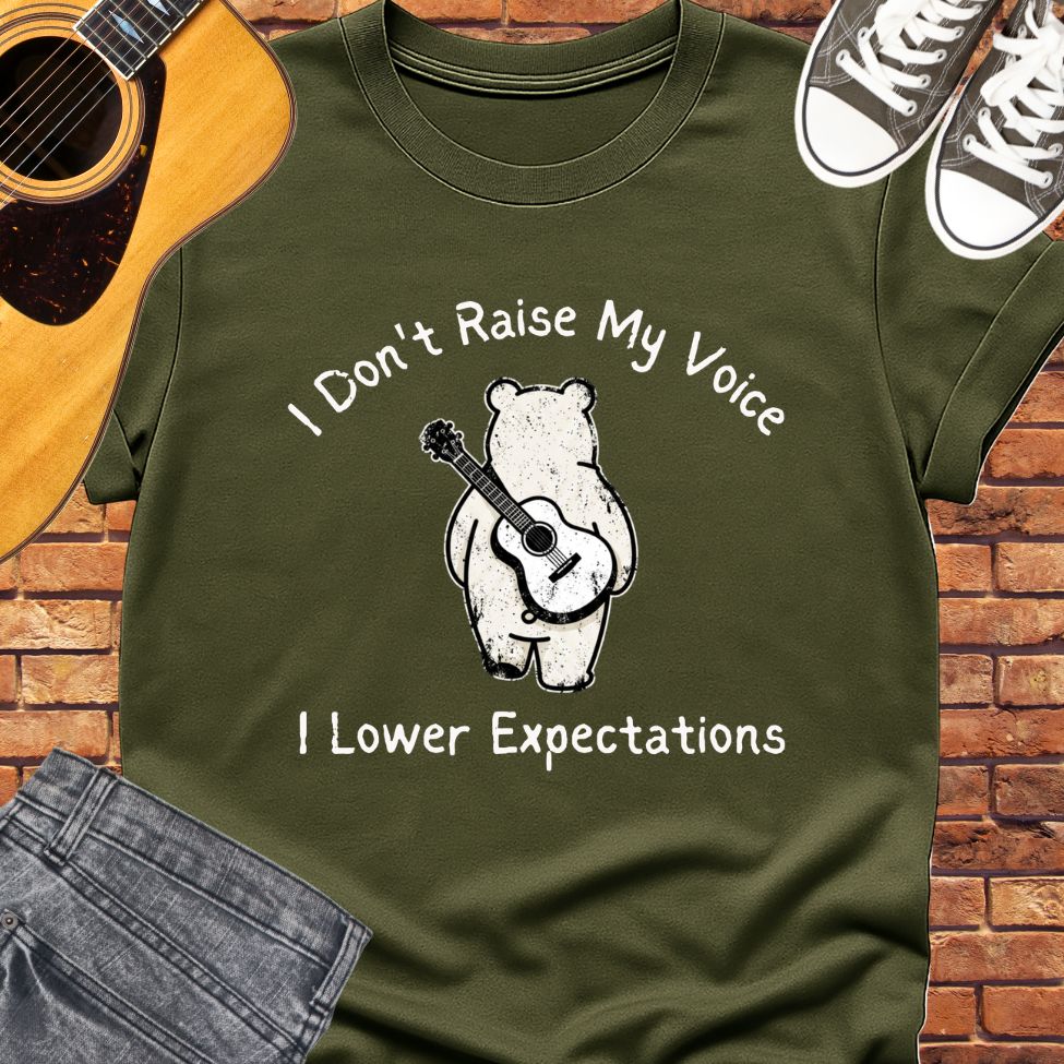 I don't raise tee || Happiness and Music Merch