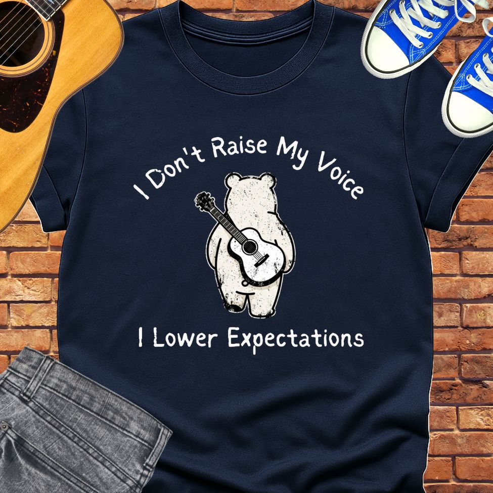 I don't raise tee || Happiness and Music Merch