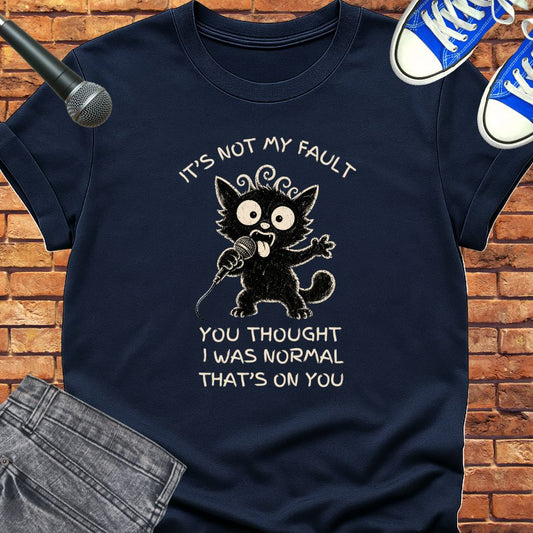 It's not my fault tee || Happiness and Music Merch