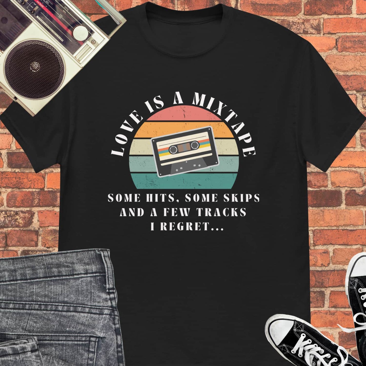 Love is a Mixtape Unisex Tee || Happiness and Music Merch