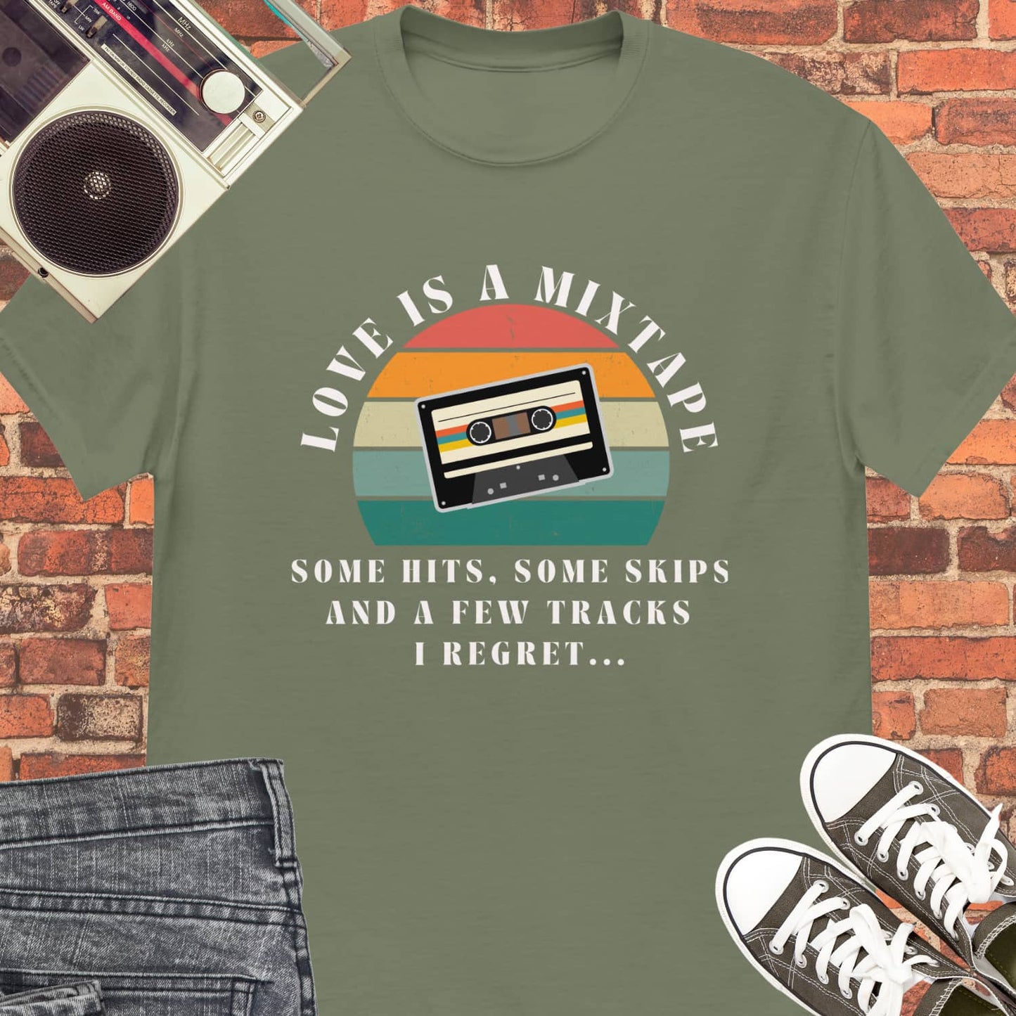 Love is a Mixtape Unisex Tee || Happiness and Music Merch