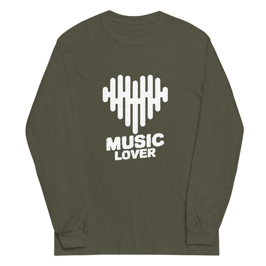 Music Lover Long Sleeve Shirt || Happiness and Music Merch