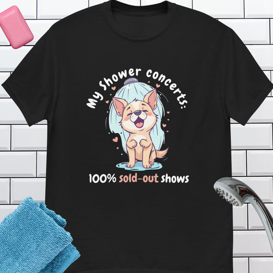 My Shower Concerts Unisex tee 2 || Happiness and Music Merch