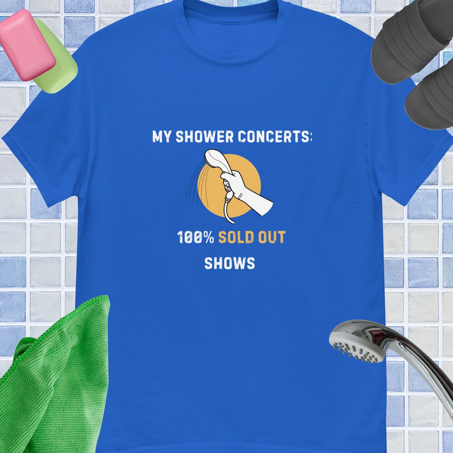 My Shower Concerts Unisex classic tee || Happiness and Music Merch