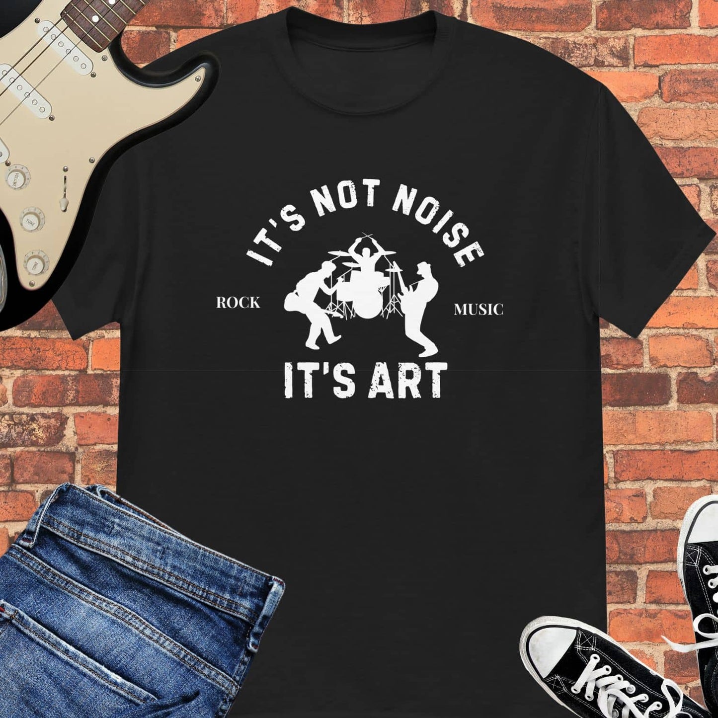 It's not Noise Unisex tee || Happiness and Music Merch