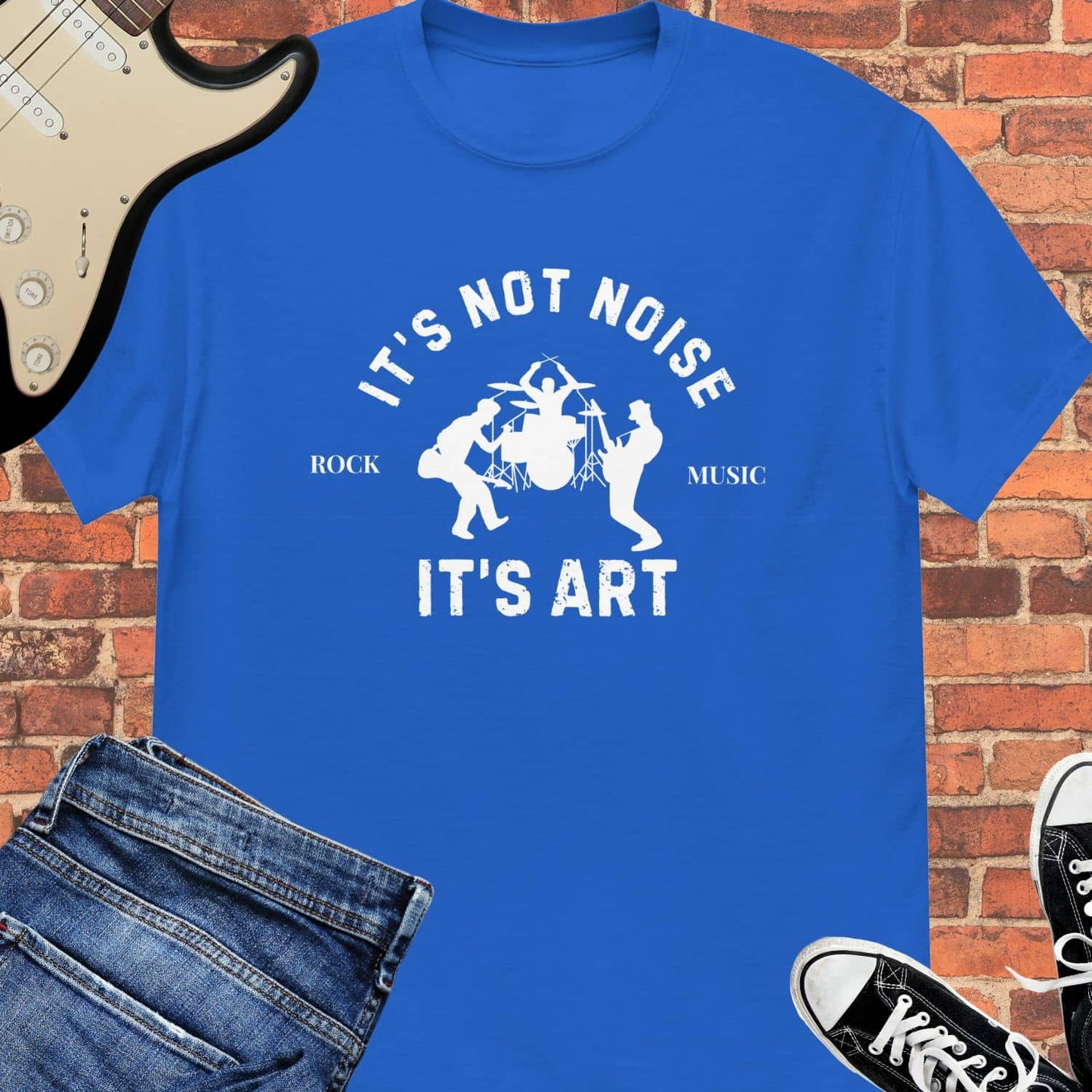 It's not Noise Unisex tee || Happiness and Music Merch