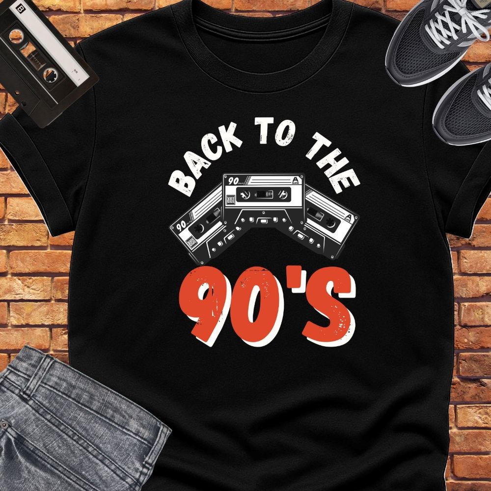 Back to the 90s tee || Happiness and Music Merch